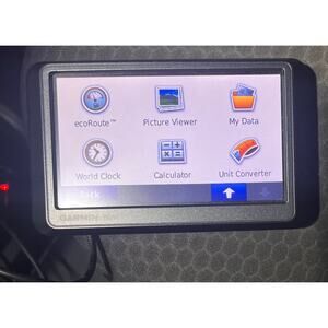 Garmin nüvi 255W GPS Bundle w/Box Mount Cable Manuals Tested Working NAVTEQ Maps